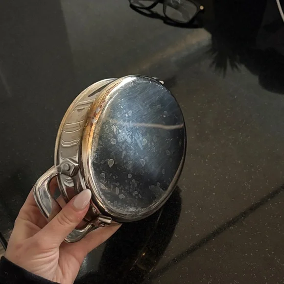 All-Clad Stainless Steel Oval Roaster - Picture 3 of 4